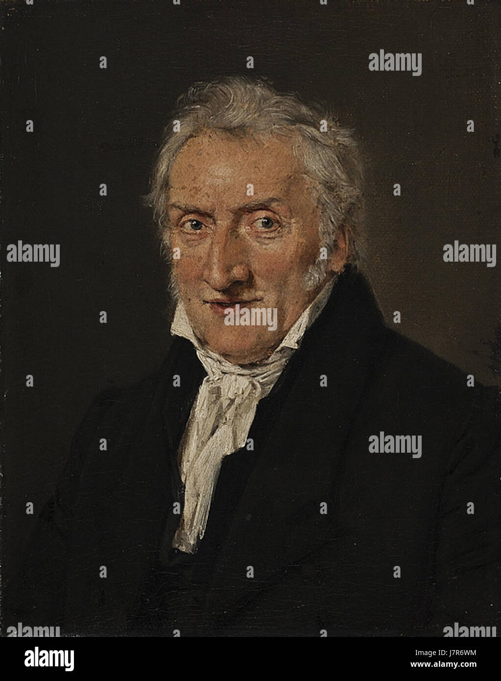 Claus Detlev Fritzsch (Christian Albrecht Jensen) Stockfoto