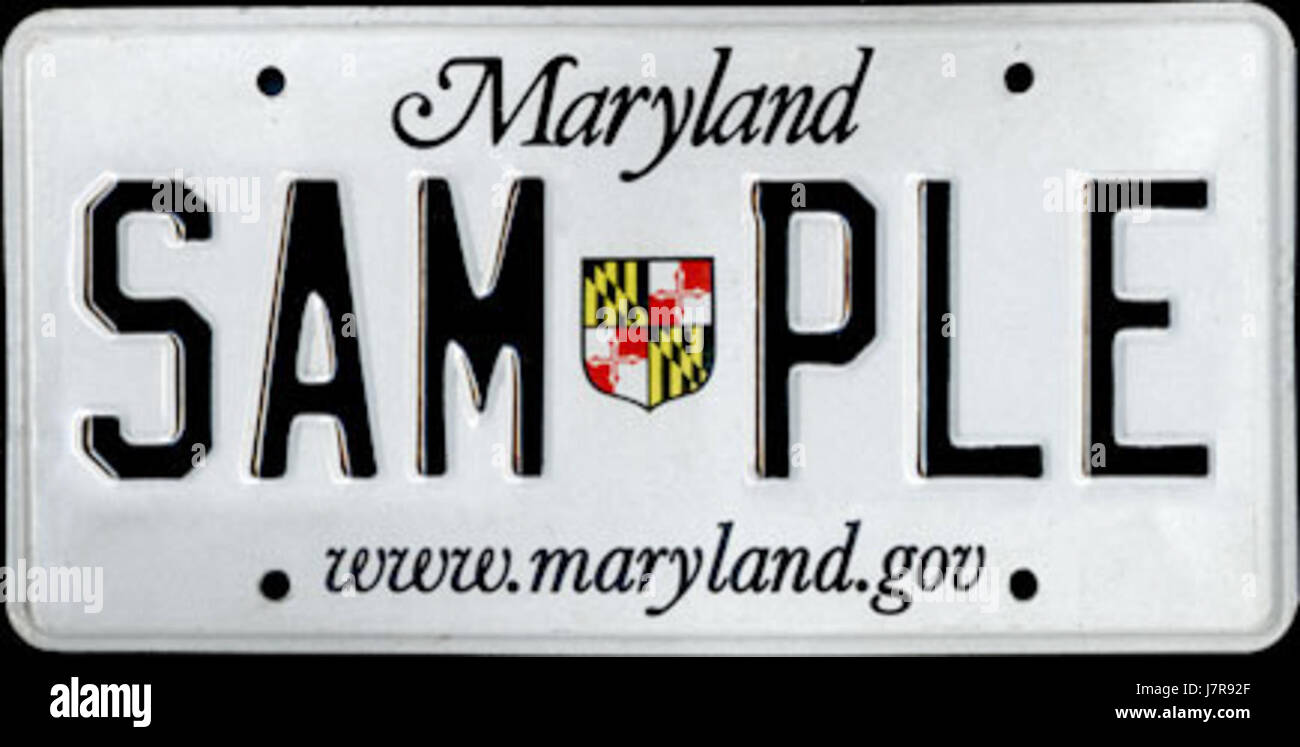 ASMEBUD, Cadillac Escalade (Maryland) Kennzeichen aus den USA