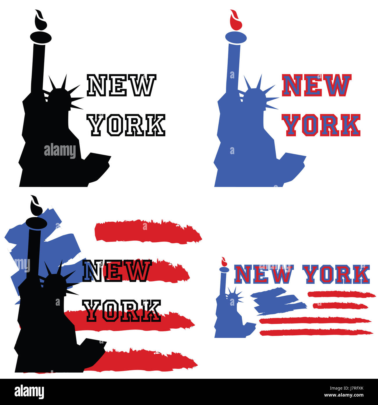 Stadt Stadt Usa Symbol New York Piktogramm Symbol Piktogramm Symbol Stadt Handelsstadt Stockfoto