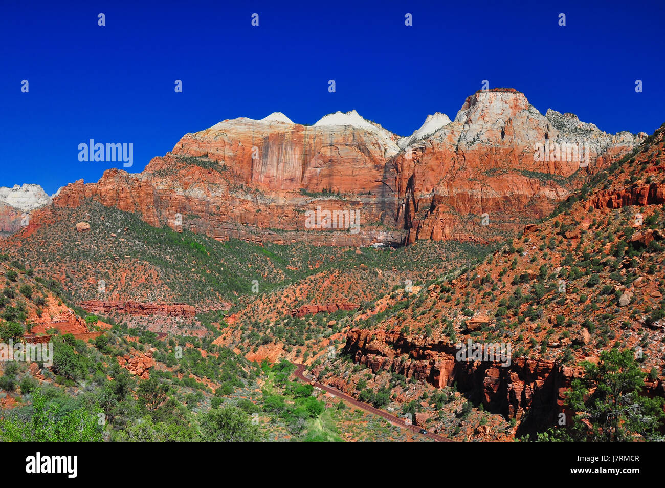 Anblick Ansicht Outlook Perspektive Vista Panorama Aussichtspunkt Klippe Landschaft Landschaft Stockfoto