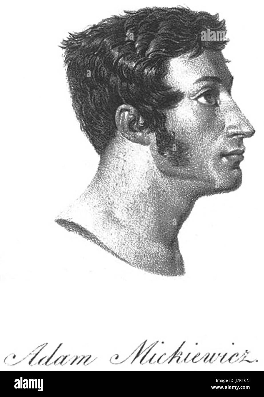 Dieses Buch, *Poezye*, enthält die Poesie von Adam Mickiewicz, einem der berühmtesten Dichter von Polandâ. Sein Werk ist ein Eckpfeiler der polnischen Literatur und Romantik und fängt den Geist der polnischen Identität und des nationalen Bewusstseins ein. Stockfoto