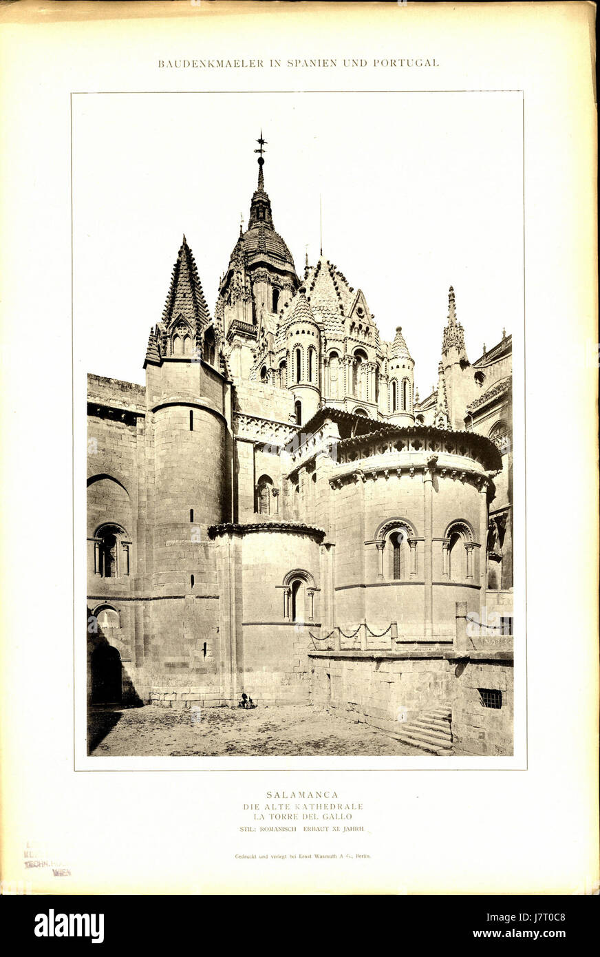 035 Salamanca sterben Alte Kathedrale Stockfoto