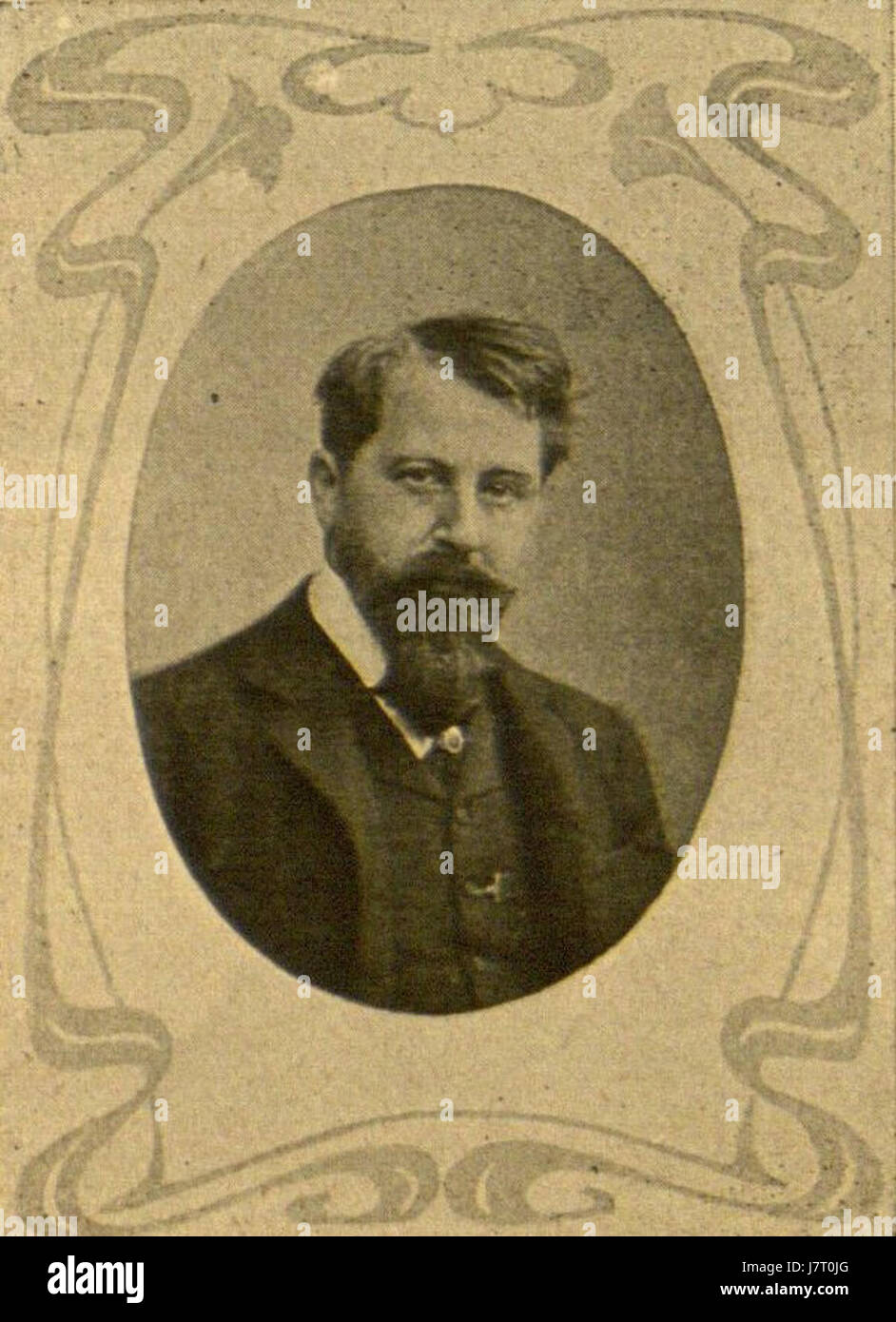 Arthur Schnitzler 1900 Stockfoto