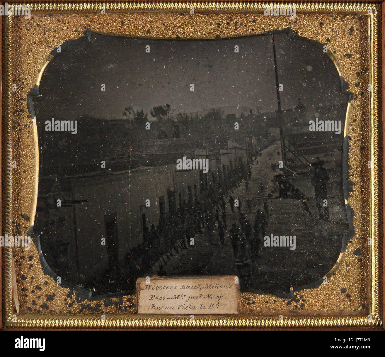 Daguerreotypie von Mexiko-amerikanischer Krieg ca 1847 1848 Stockfoto