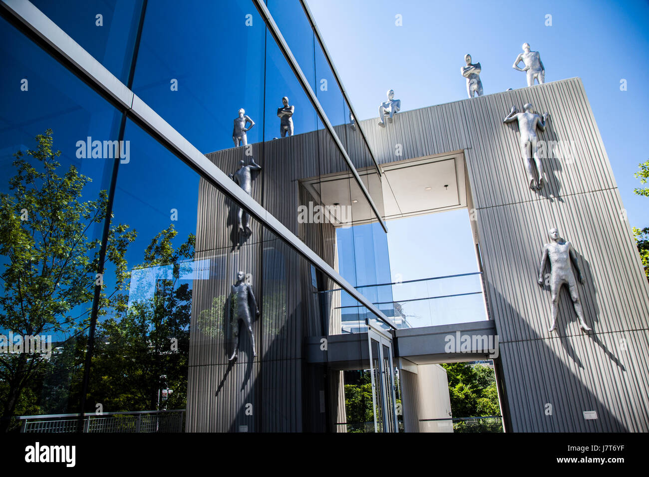 Modernes Gebäude in Dallas, Texas Stockfoto