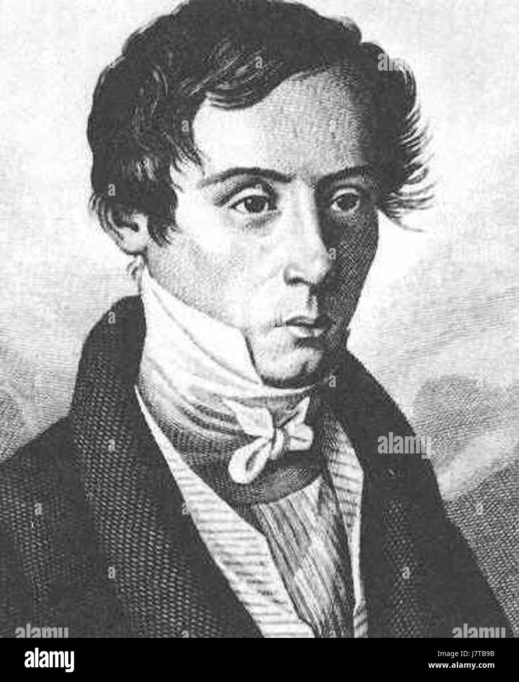 Augustin Fresnel Stockfoto