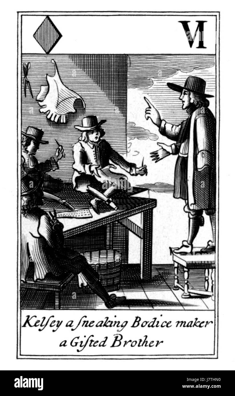 Cavalier 6 Diamanten Stockfoto