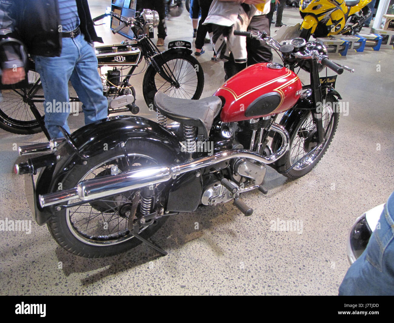 1955-Ariel Red Hunter VH Stockfoto