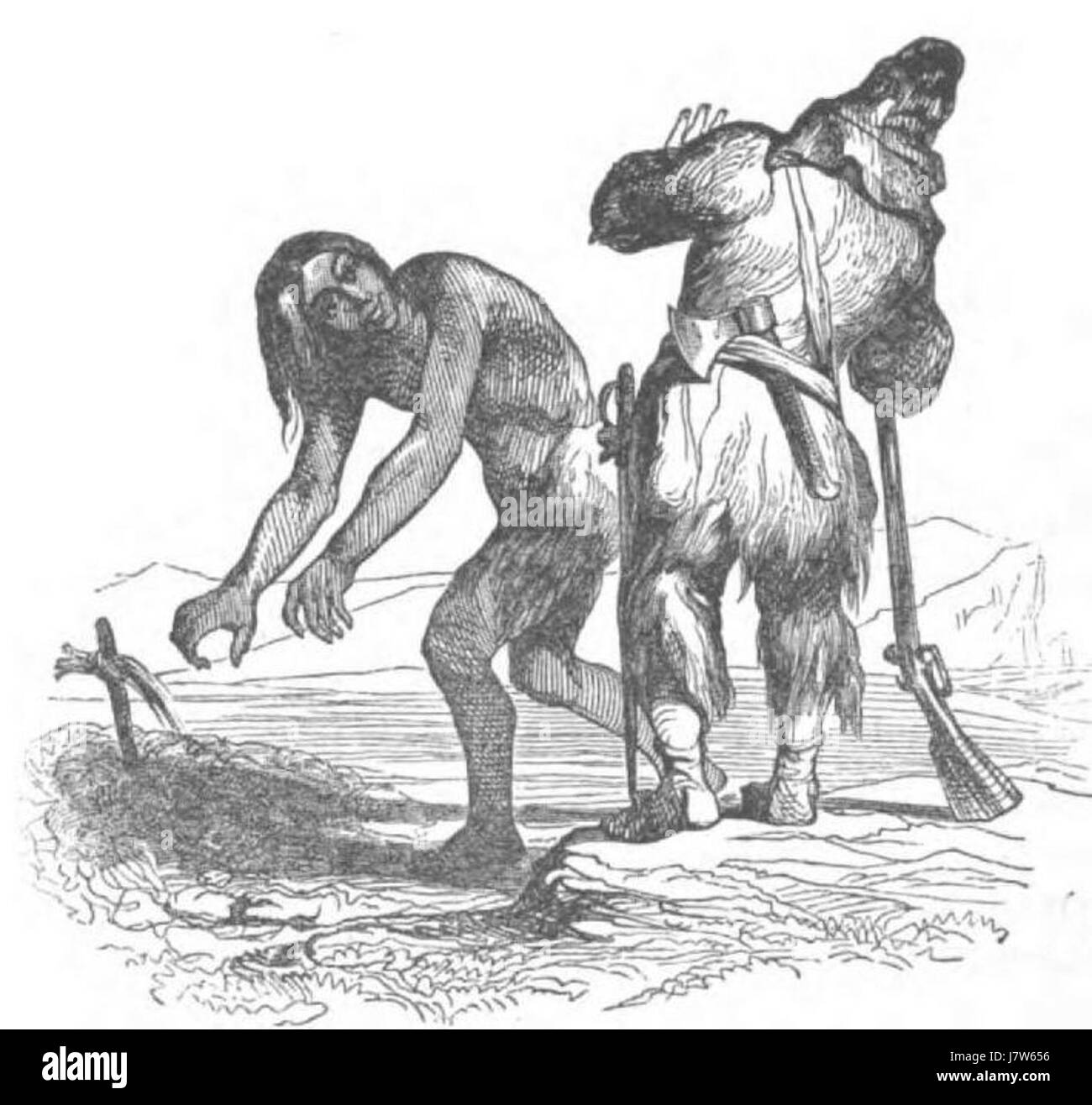 „Avventure di Robinson Crusoe“ bezieht sich auf eine italienische Ausgabe des klassischen Romans „Robinson Crusoe“, in dem die Abenteuer der Hauptfigur auf einer einsamen Insel und seine Überlebensgeschichte beschrieben werden. Stockfoto