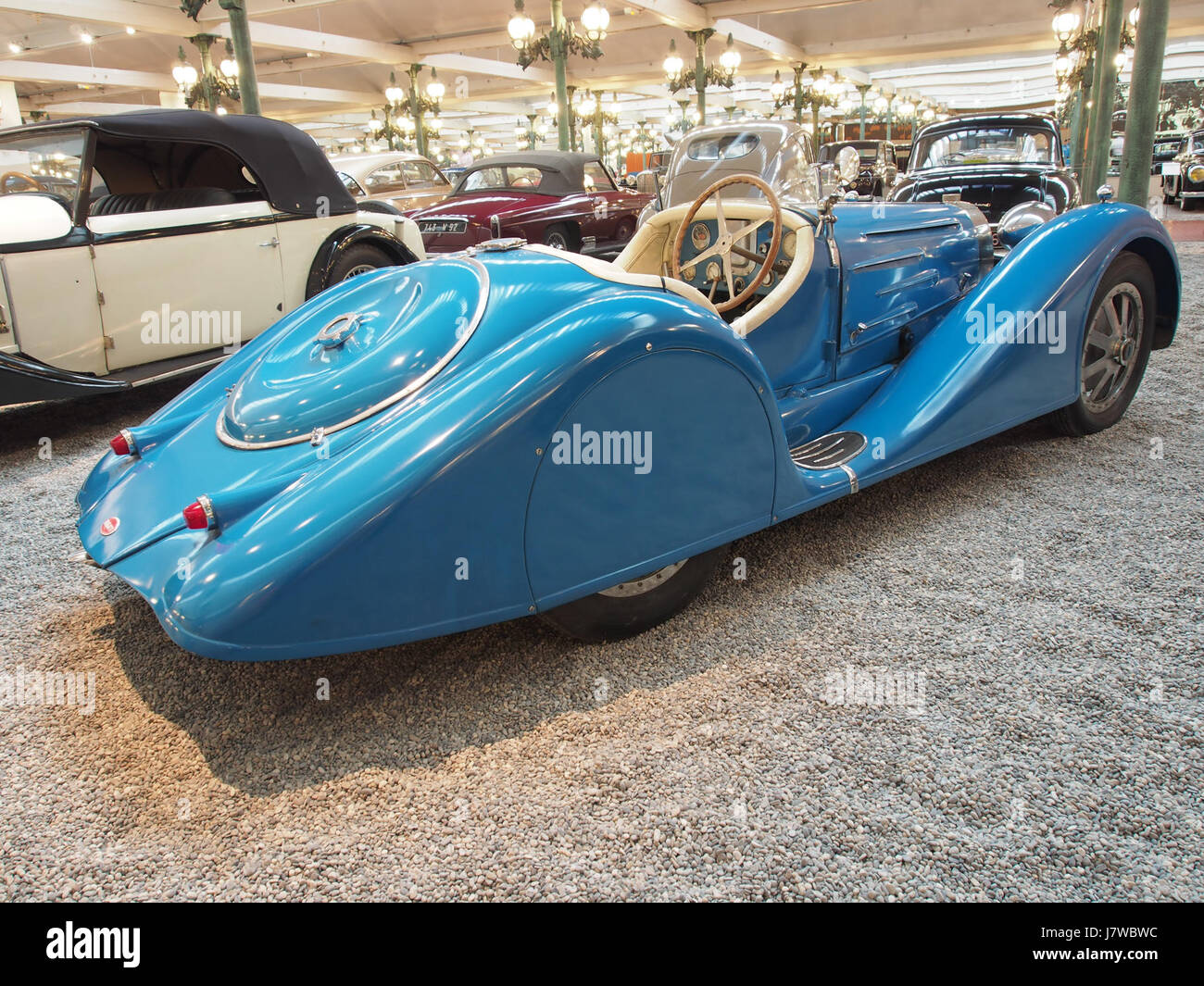 Sport-1927 Bugatti 35 b, 8 Zylinder, 140PS, 2261 cm3, 210kmh, Foto 2 Stockfoto