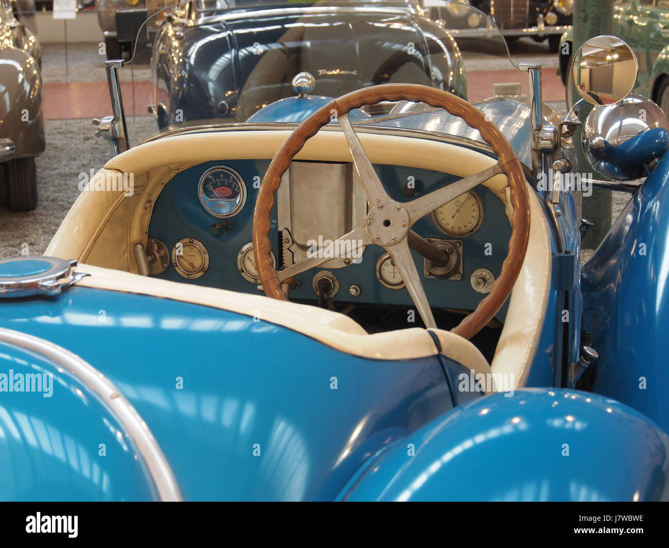 Sport-1927 Bugatti 35 b, 8 Zylinder, 140PS, 2261 cm3, 210kmh, Foto 4 Stockfoto