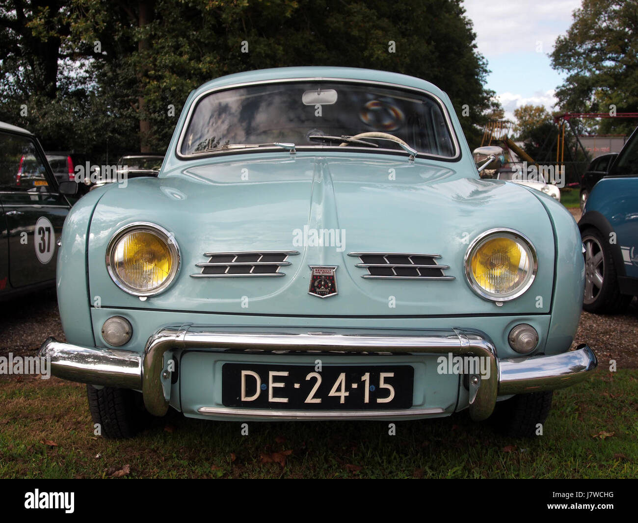 1958 RENAULT DAUPHINE, DE 24 15, Horn, den Niederlanden, pic12 Stockfoto