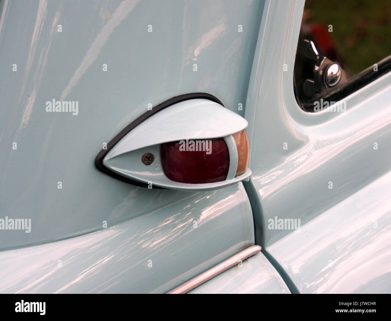 1958 RENAULT DAUPHINE, DE 24 15, Horn, den Niederlanden, pic14 Stockfoto