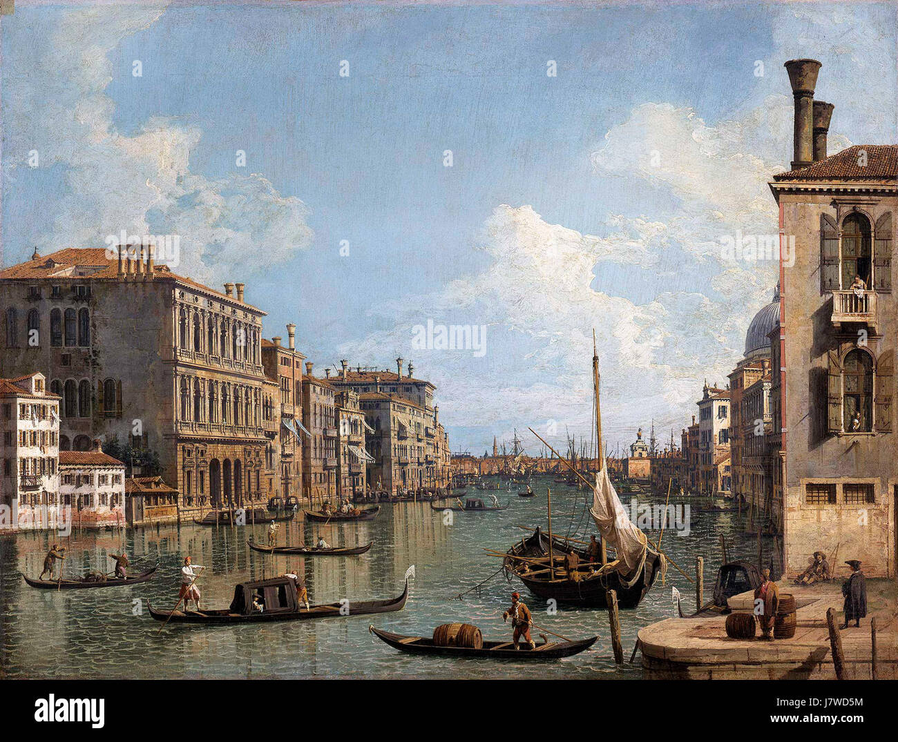 Canaletto (II) 029 Stockfoto