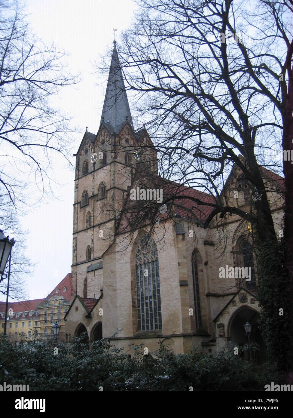 Ein Foto, das am 4. Februar 2010 in Herford aufgenommen wurde und einen bedeutenden Moment oder eine Szene aus der Gegend darstellt. Stockfoto