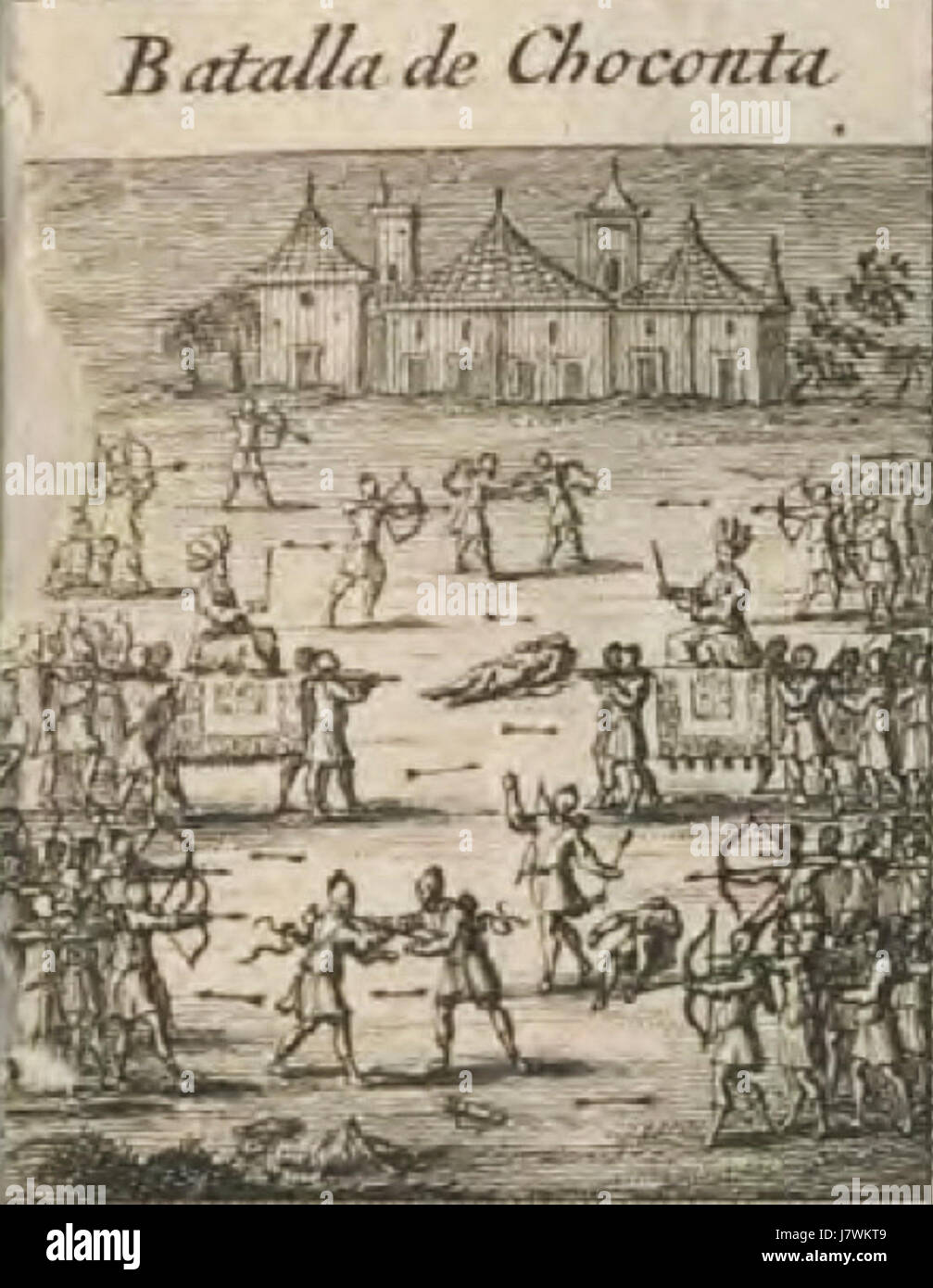 Batalla de choconta Stockfotografie Alamy