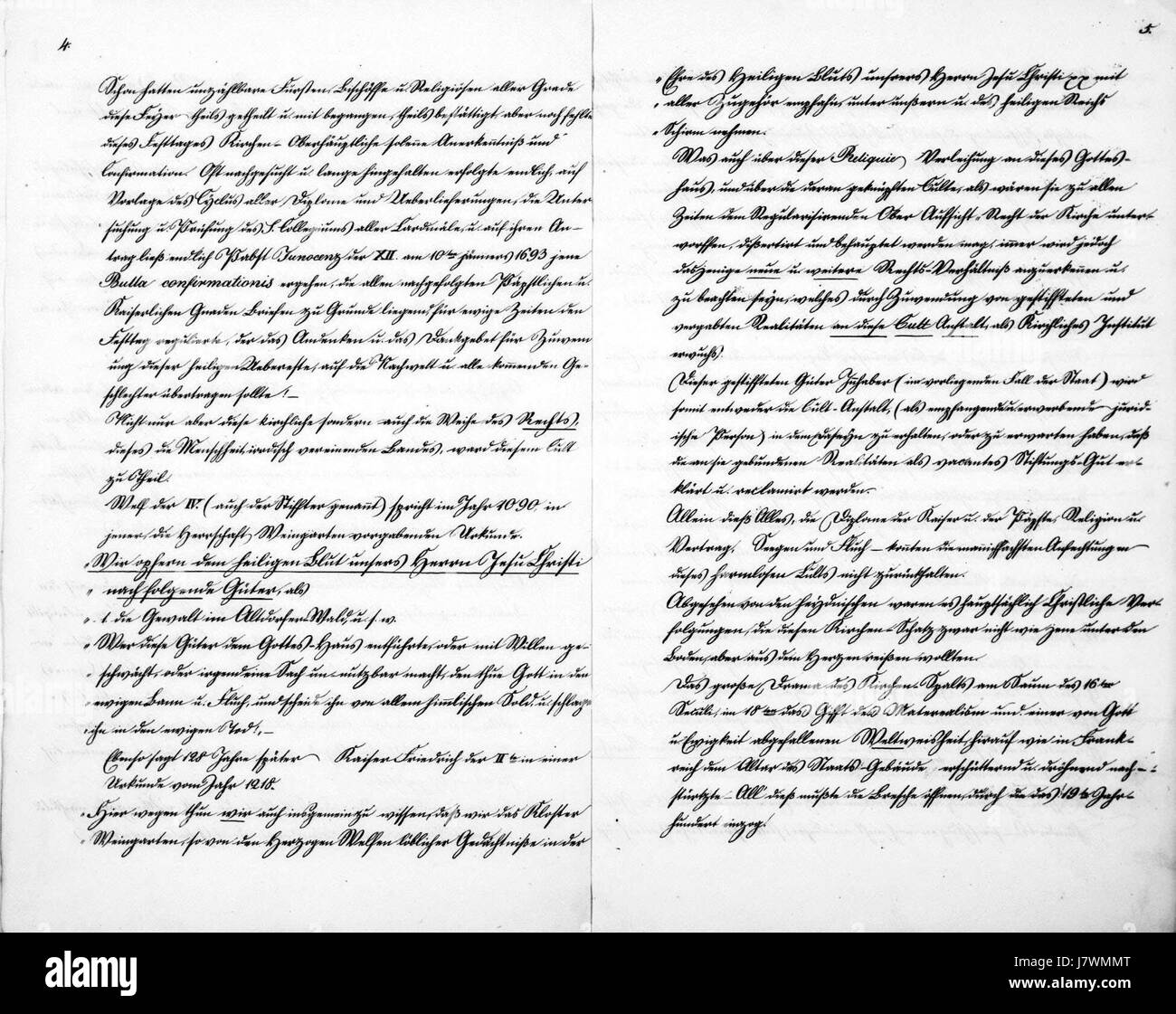 In diesem historischen Dokument wird das Heilige Blut-Kult in Weingarten behandelt und dessen religiöse Bedeutung und die damit verbundenen Traditionen hervorgehoben. Das enthaltene Bild zeigt die wichtigsten Elemente dieser heiligen Praxis. Stockfoto