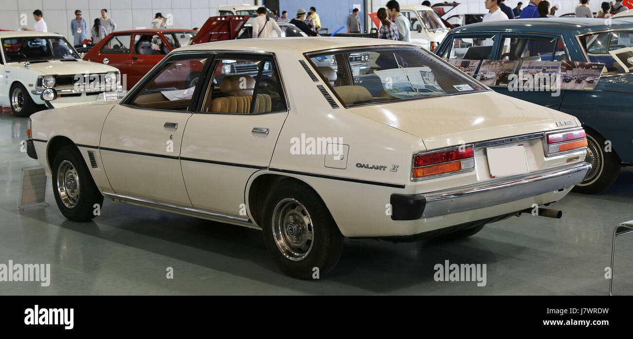 1978 Mitsubishi Galant Sigma 1600SL Super A131A hinten Stockfoto