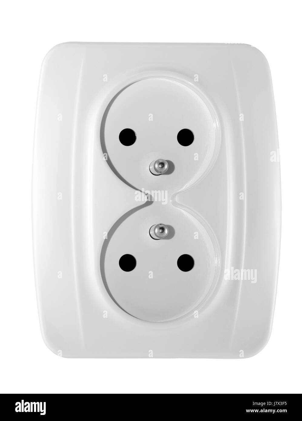 isolierte Verbrauch verbunden Fluss industriellen Europa Energie macht Strom Stockfoto