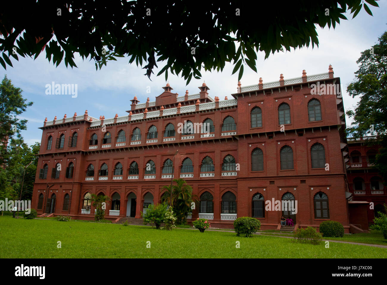 Curzon Hall der Universität von Dhaka. Es wurde gebaut, um ein Rathaus und benannt nach Lord Curzon, Vizekönig von Indien, der seinen im Jahre 1904 Grundstein. A Stockfoto