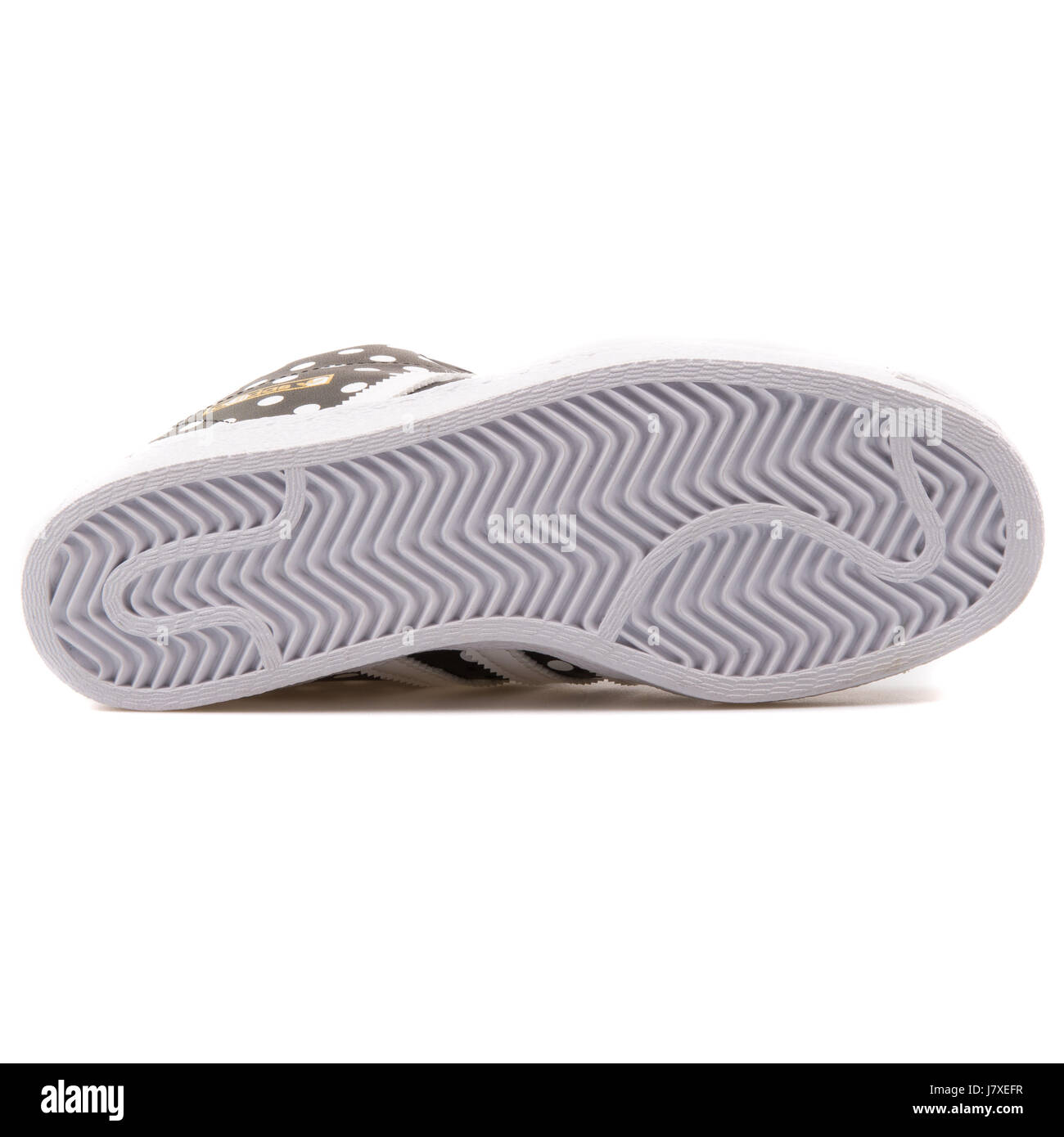 Adidas Superstar W Frauen schwarz mit weißen Punkten Sneakers - S81377  Stockfotografie - Alamy