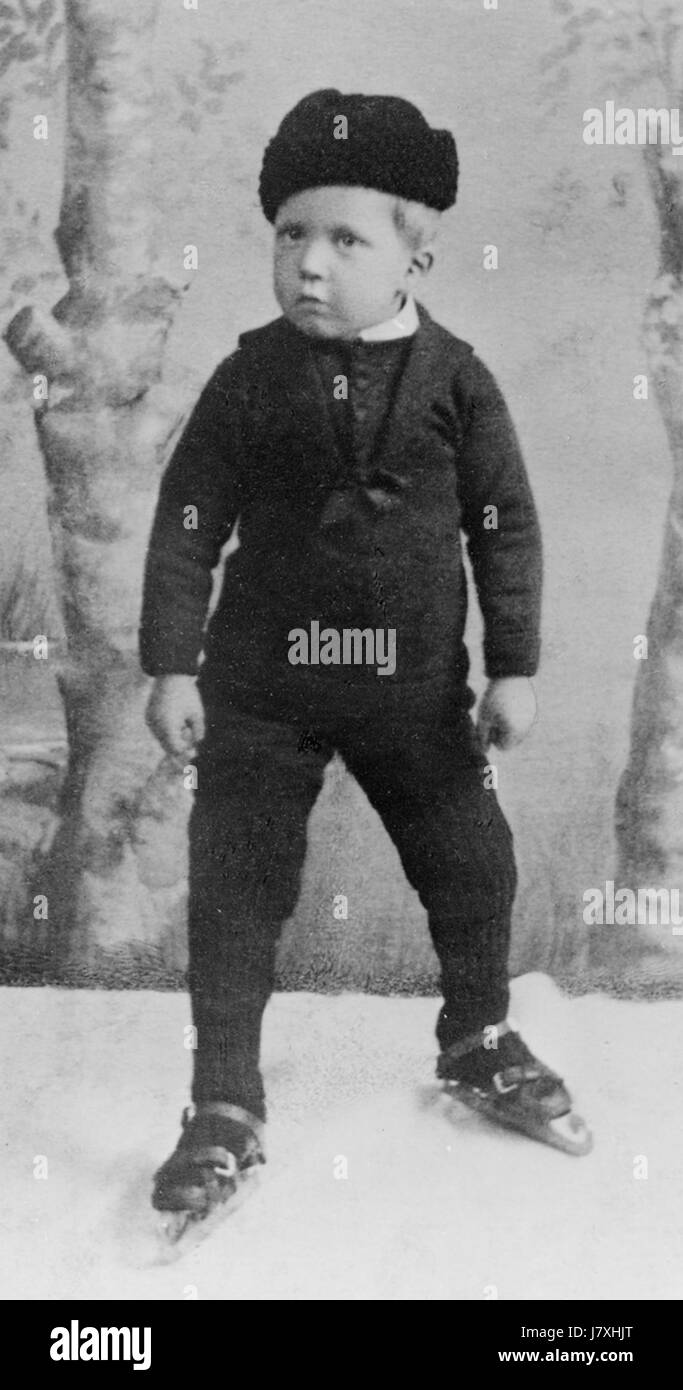 Axel Paulsen 1860er Jahre Stockfoto