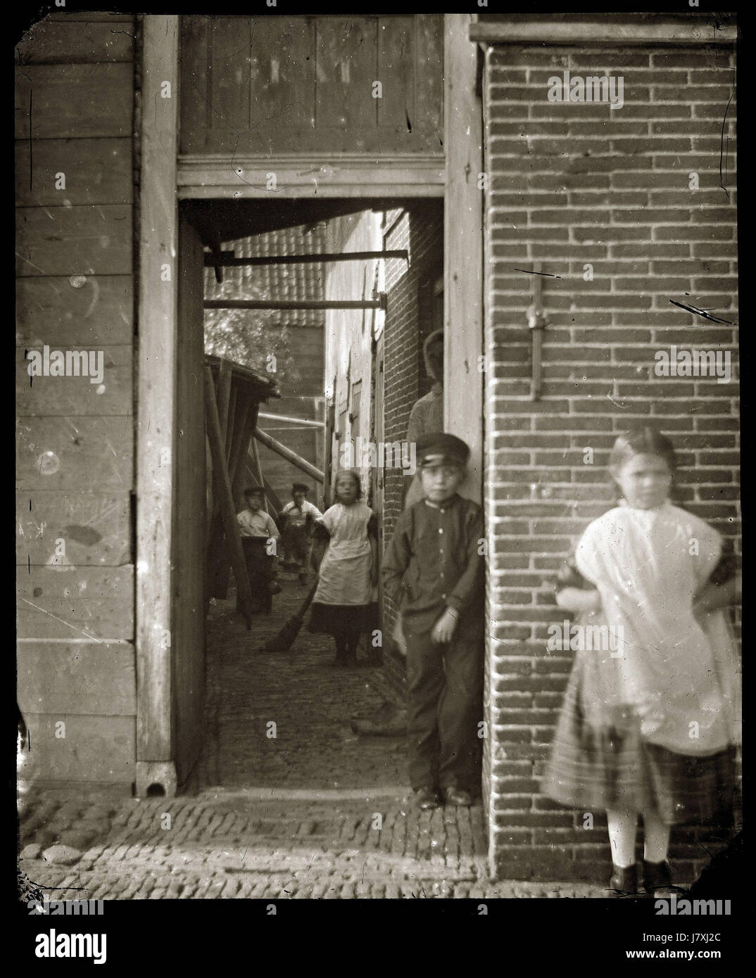 Das Bild zeigt Bokkinghangen 5, eine Adresse an einem Ort, der möglicherweise für seine architektonischen Merkmale oder historische Bedeutung bekannt ist. Stockfoto