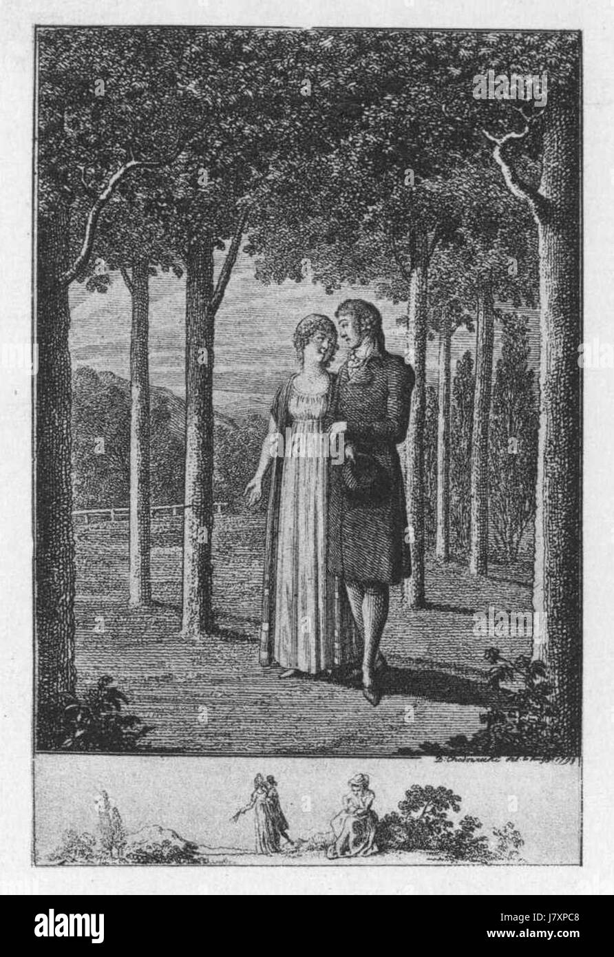 Daniel Chodowiecki Braut Stockfoto