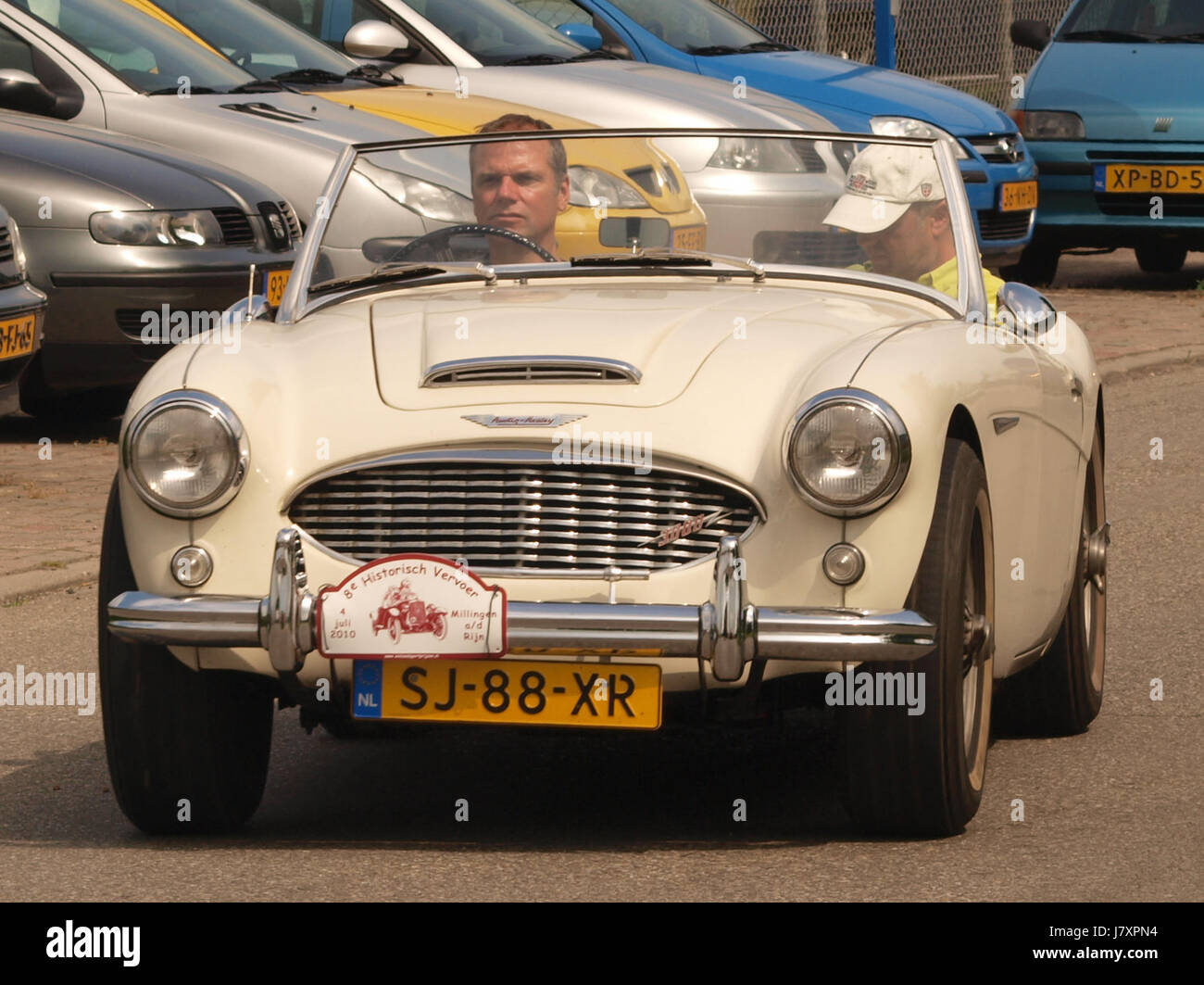 1959 Austin Healey 3000 MkI Stockfoto