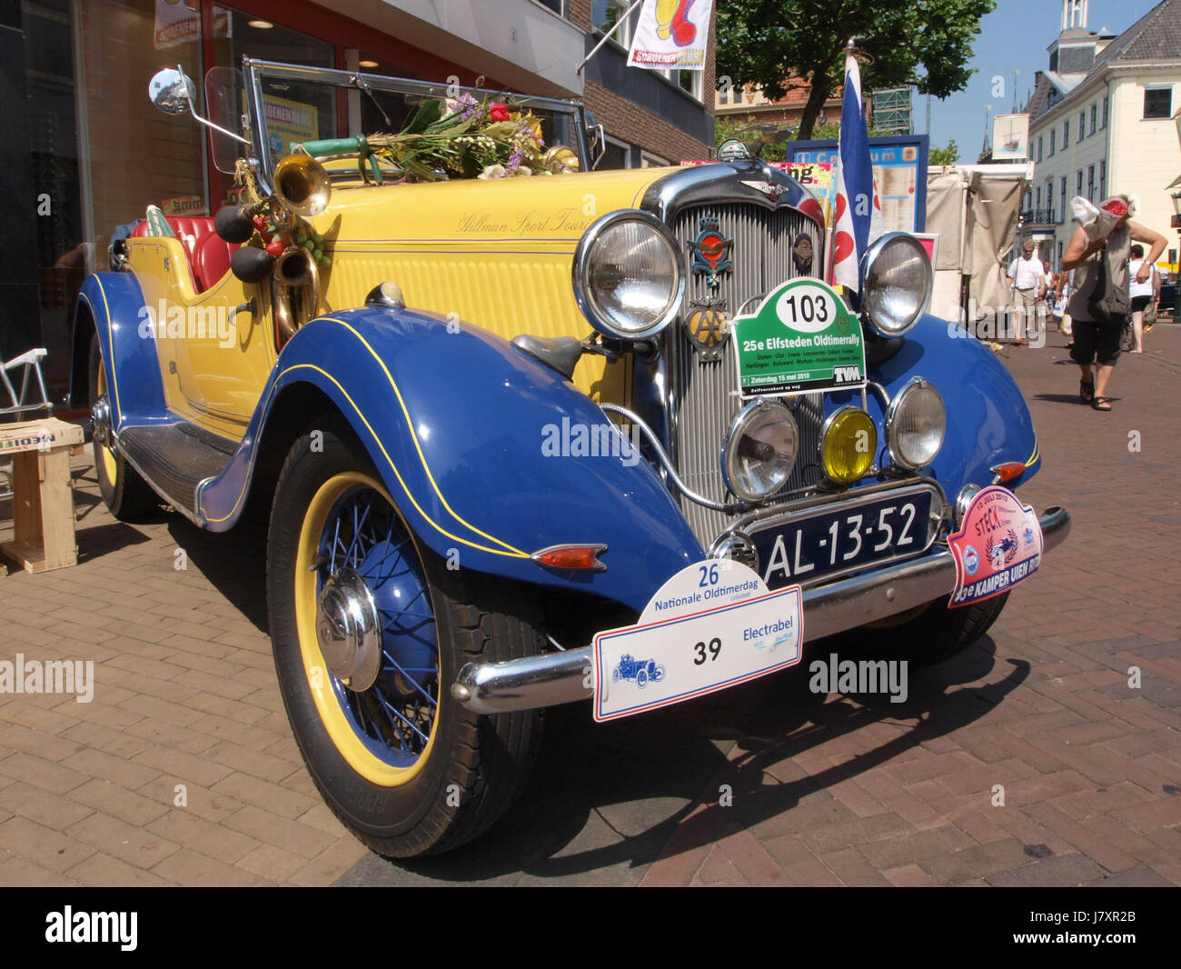 1935 Hillman Sports Tourer AL 13 52 p3 Stockfoto
