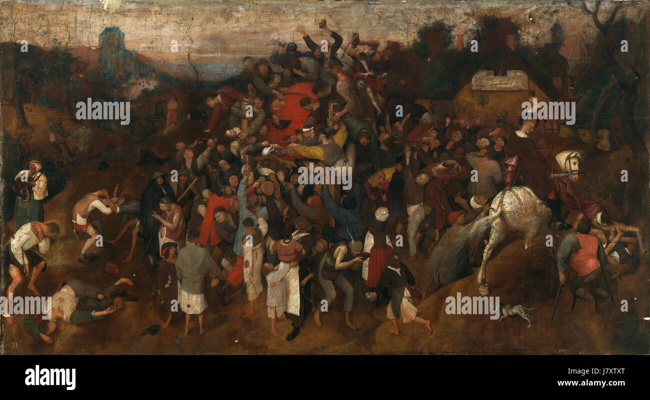 Brueghel der Wein von Saint Martins Tag Private Collection Madrid Stockfoto Brueghel der Wein von Saint Martins Tag Private Collection Madrid Stockfoto