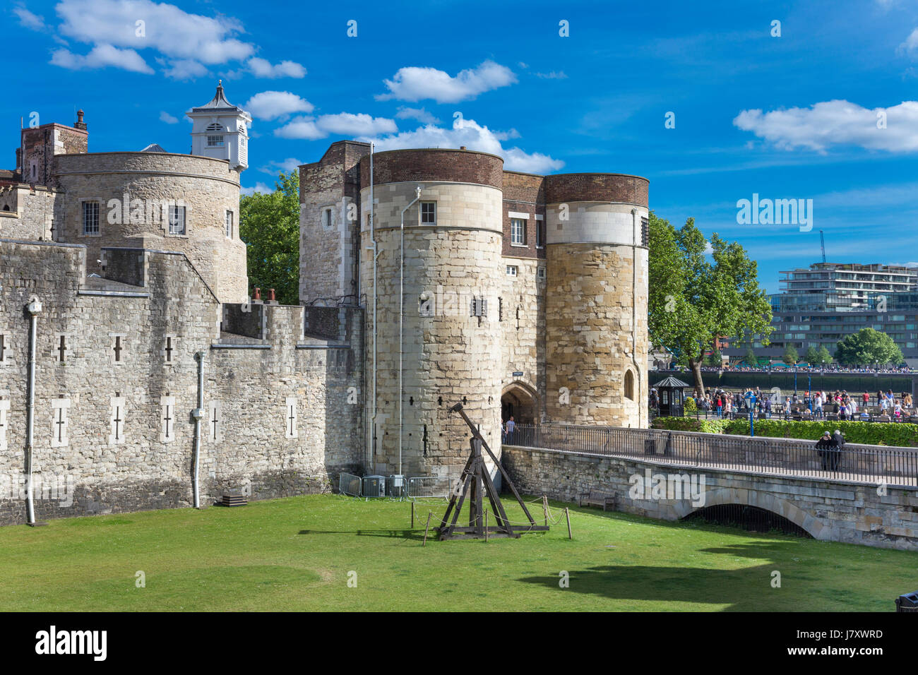 Der Tower of London, London, UK Stockfoto