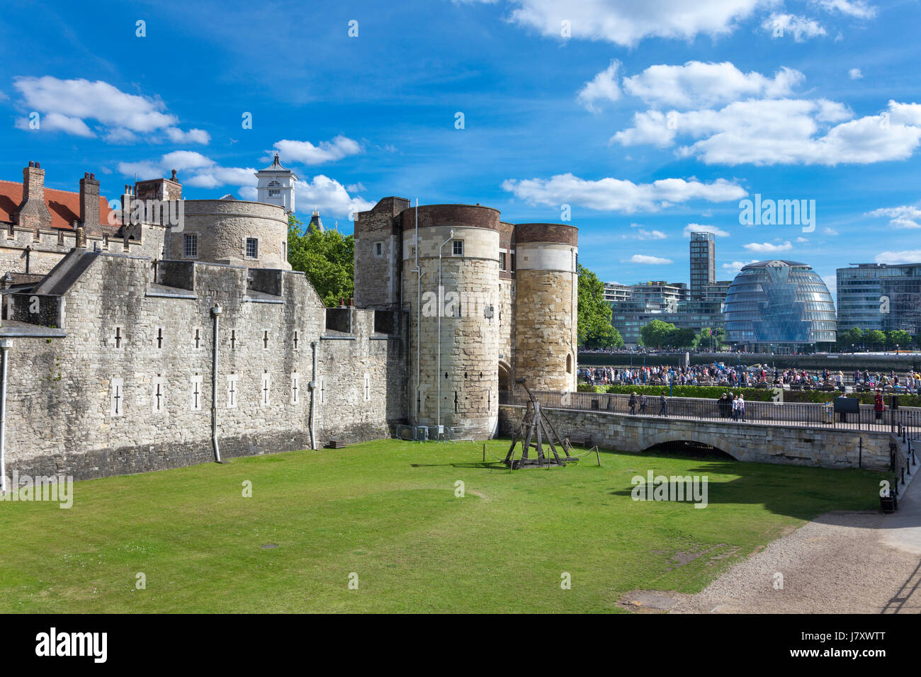 Der Tower of London, London, UK Stockfoto