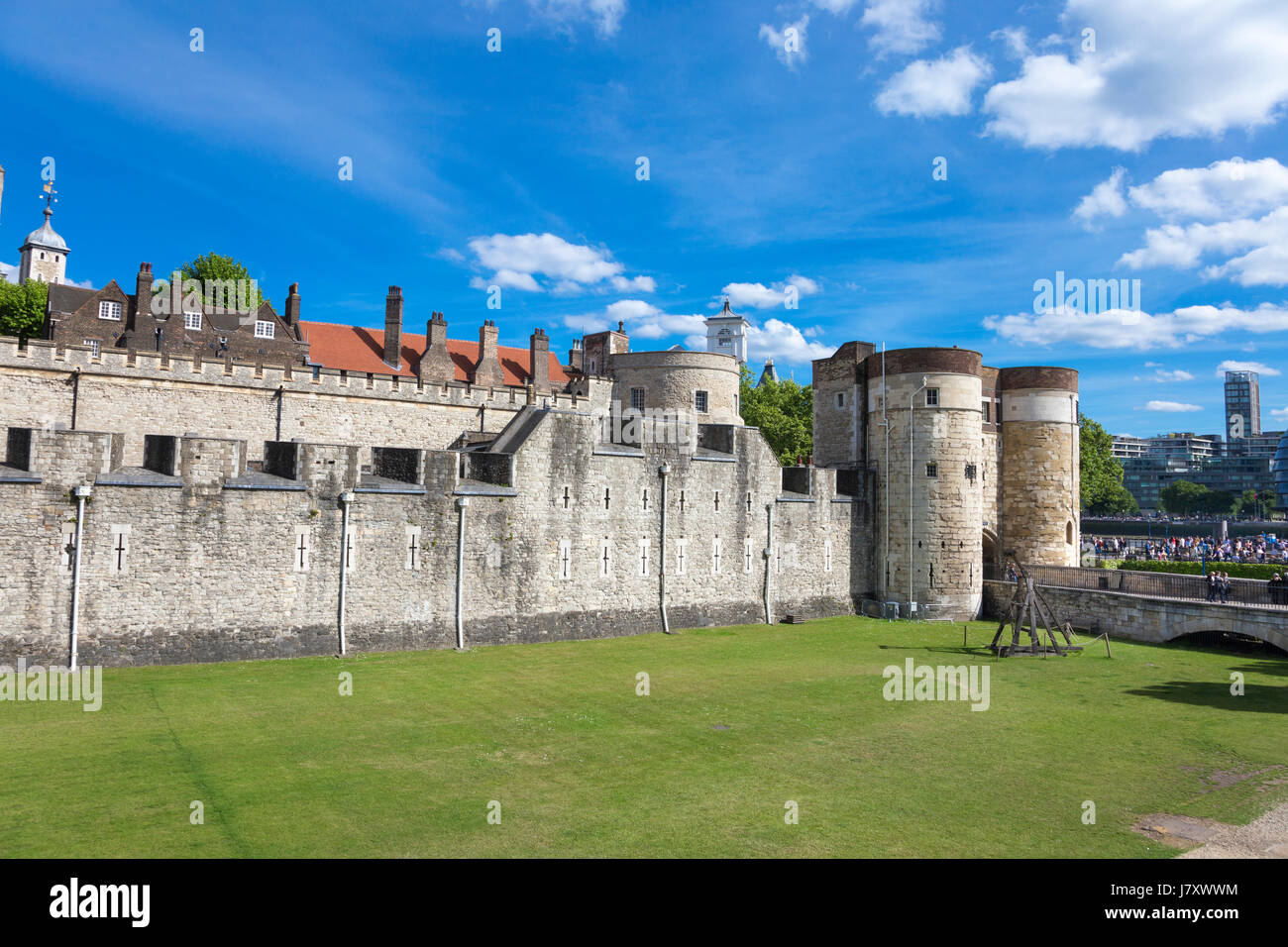 Der Tower of London, London, UK Stockfoto