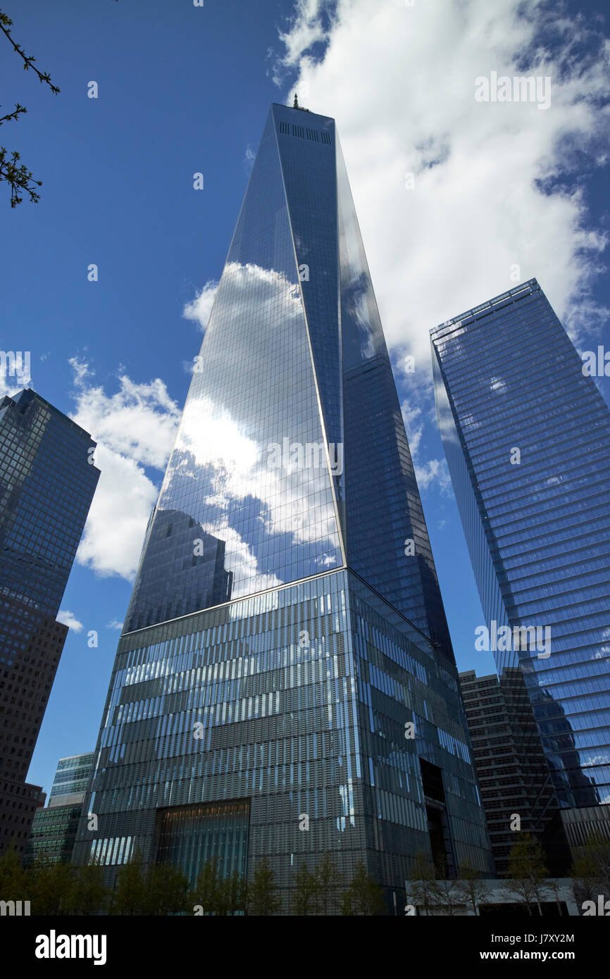 ein Welthandelszentrum Gebäude New York City USA Stockfoto