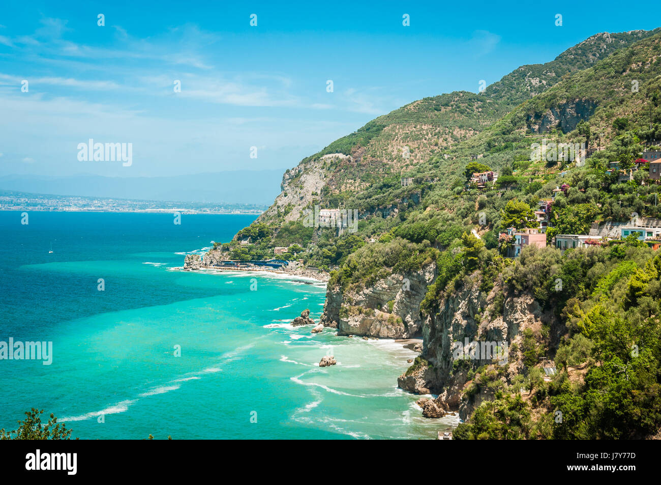 Sorrentinische Halbinsel Stockfoto