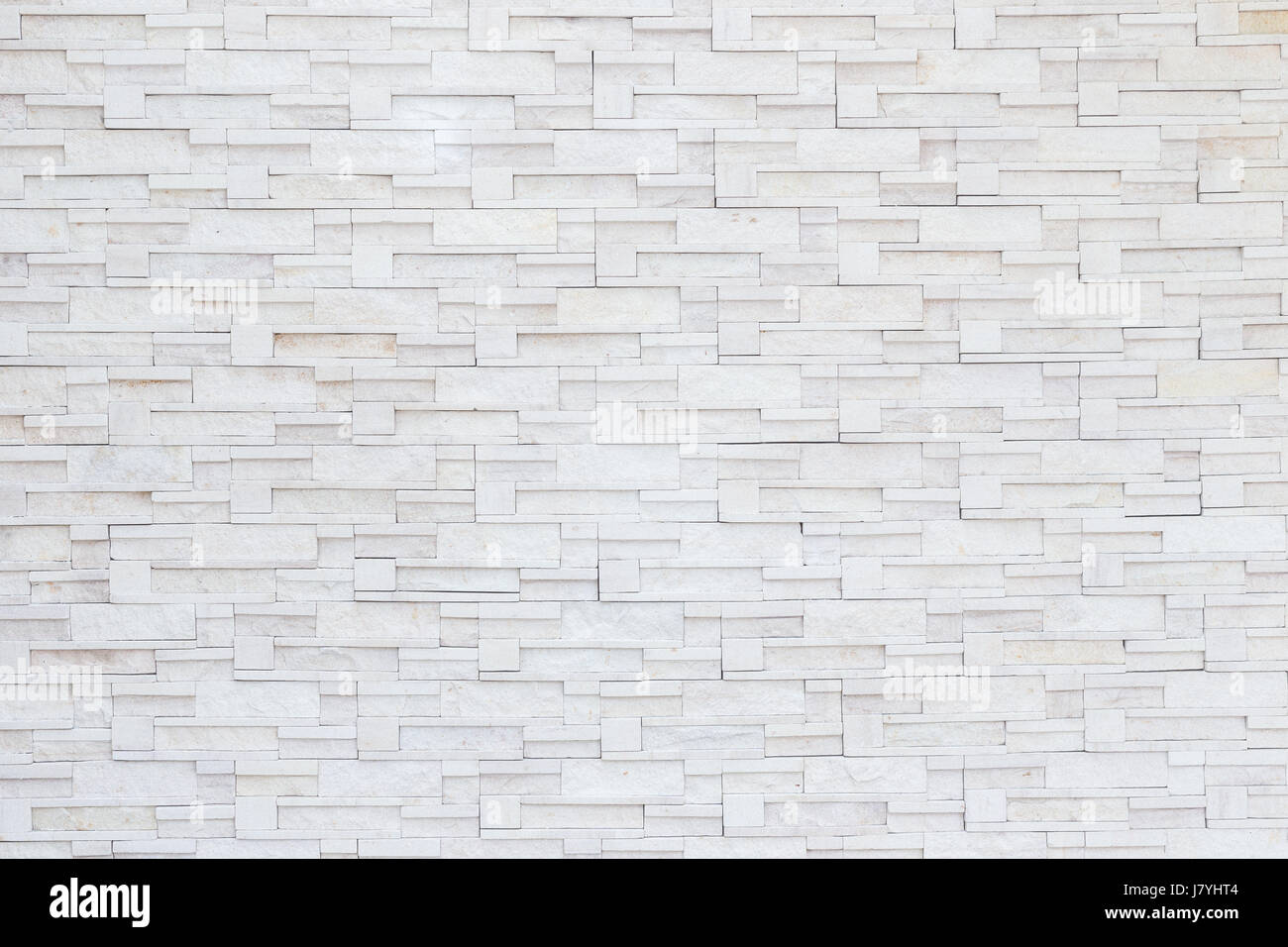 Muster der neuen grauen und groben Sandstein Wand Textur für Hintergrund Stockfoto