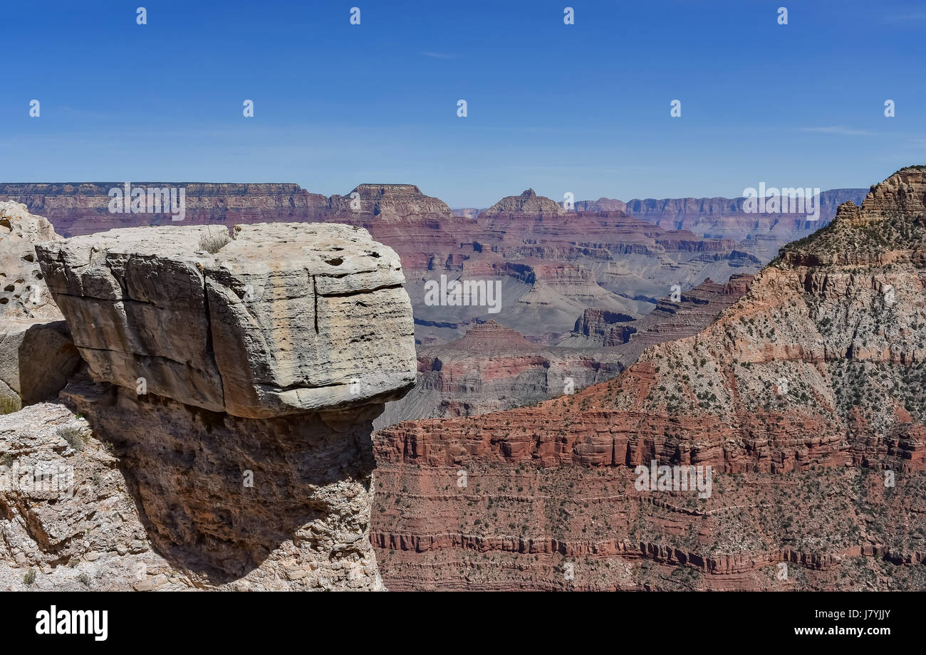 Die schönen North Rim des Grand Canyon National Park in Arizona, U.S.A. Stockfoto
