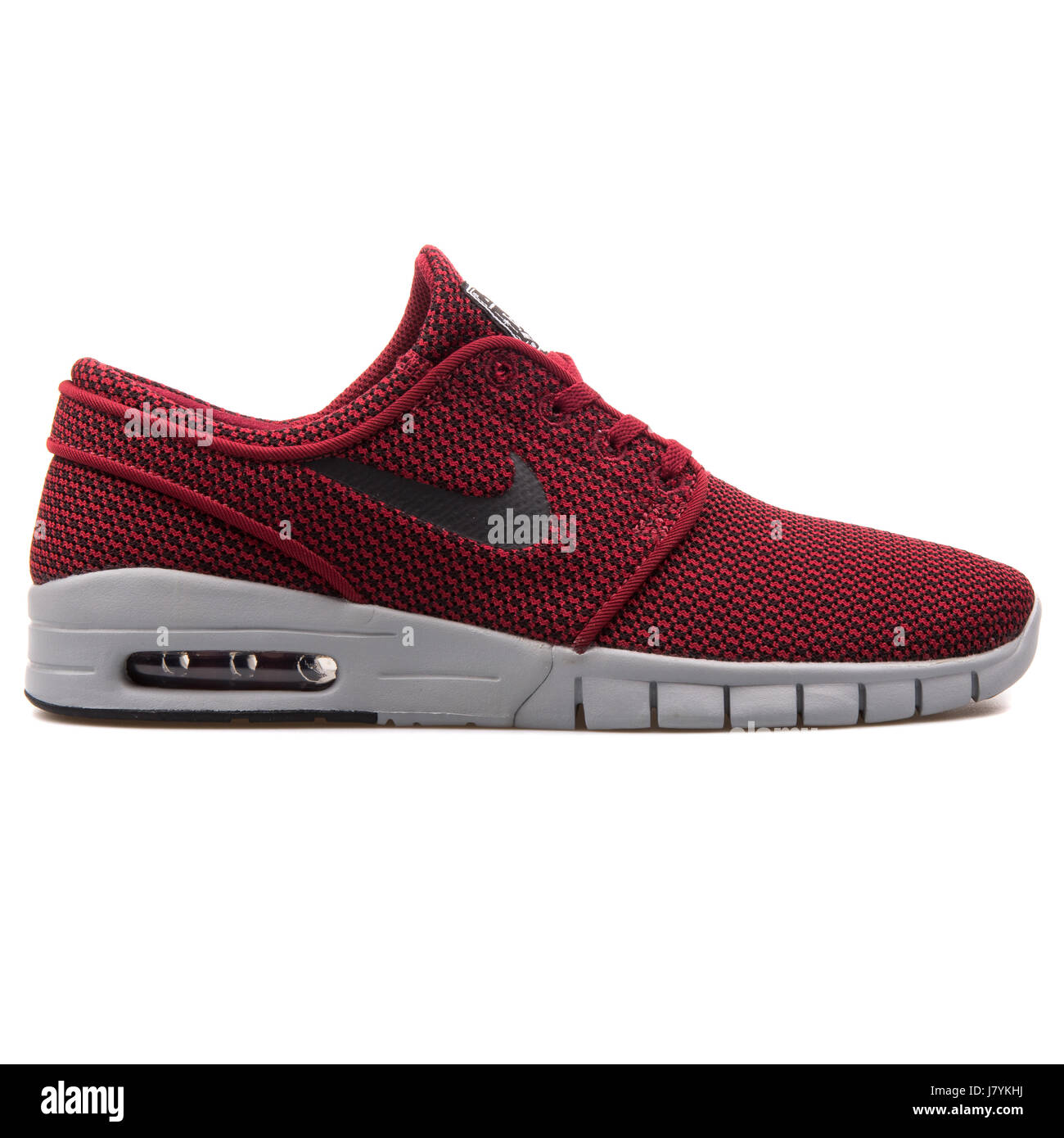 Rot schwarz Skateboard Sneakers Nike Stefan Janoski Max Herren - 631303-601 Stockfoto