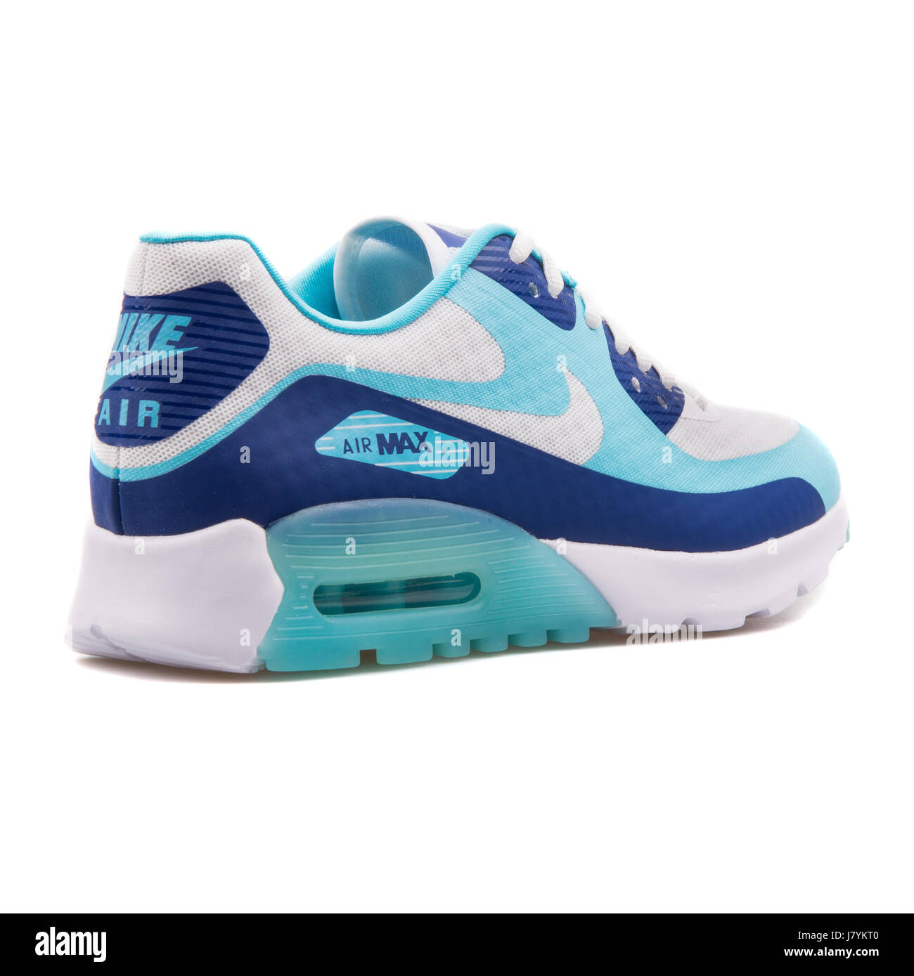 W Nike Air Max 90 Ultra BR Deep Royalblau, Türkis und weiß Damen Running  Sneaker - 725061-400 Stockfotografie - Alamy