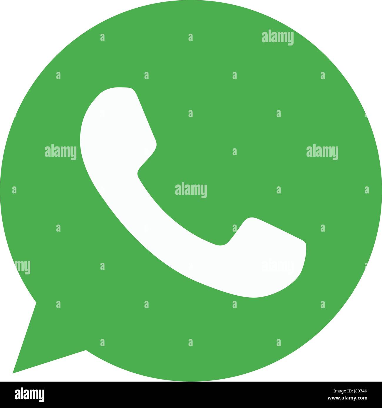 WhatsApp Stock Vektor