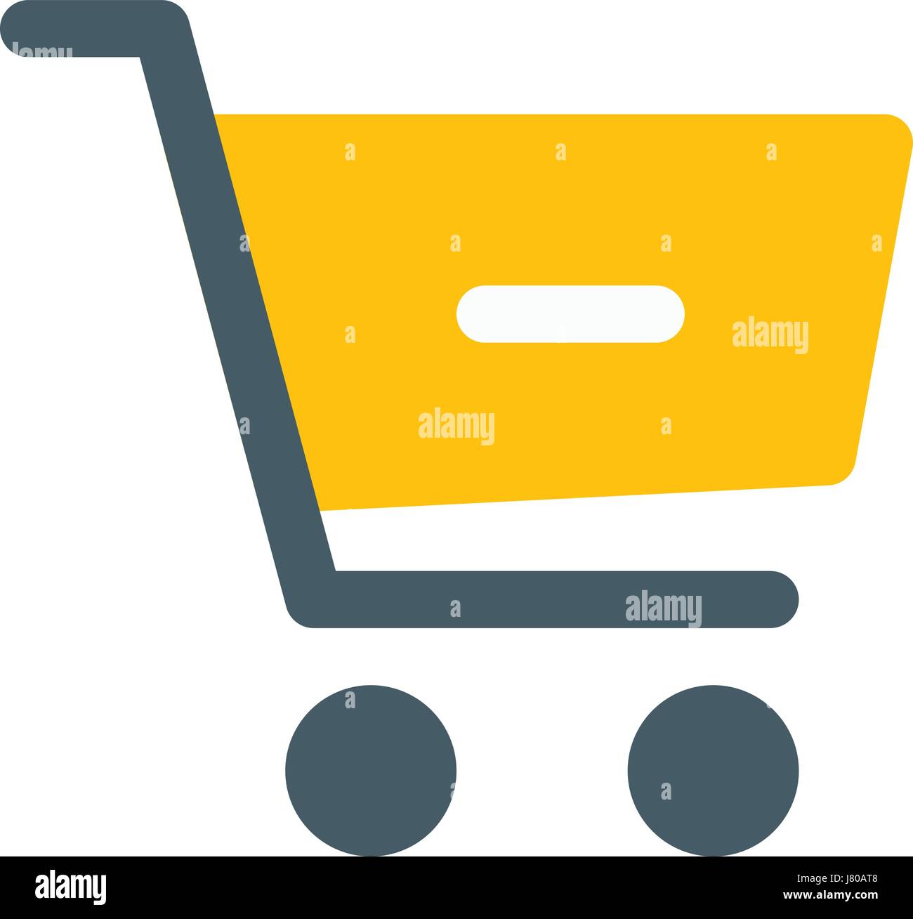 aus dem Warenkorb entfernen Stock Vektor