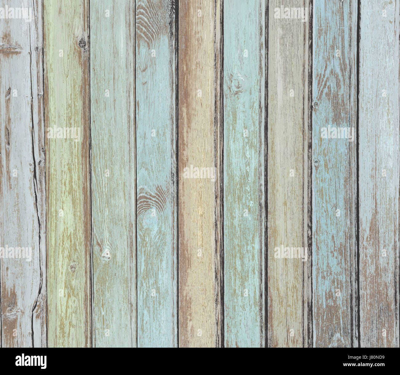 Holzbohlen Hintergrund pastellfarbenen Stockfoto
