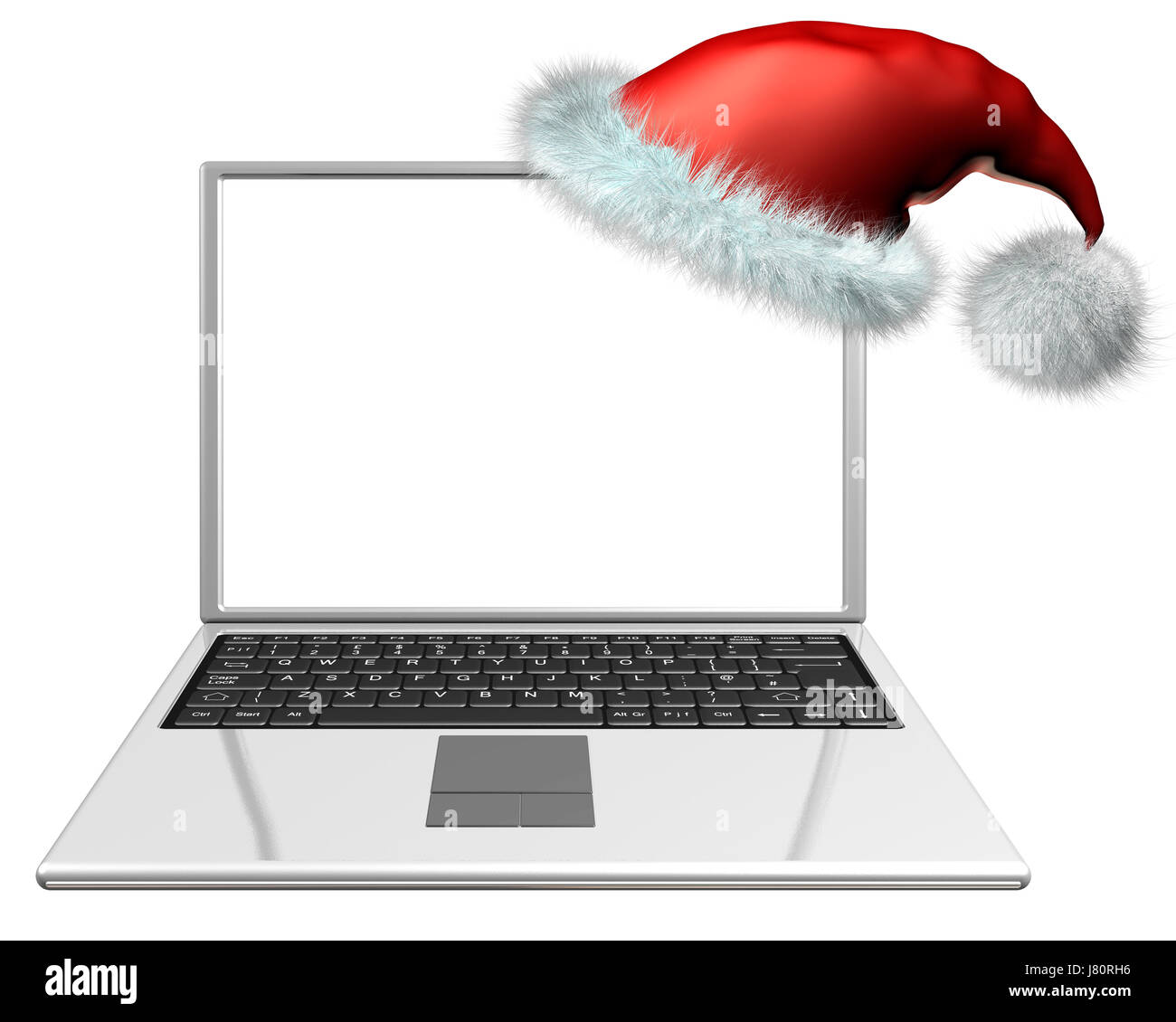 Laptop-Notebook-Computer-Computer Weihnachten Internet Www Worldwideweb net Web Stockfoto