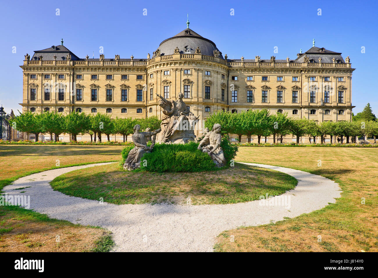 Deutschland, Bayern, Würzburg, Würzburger Residenz oder Residenz