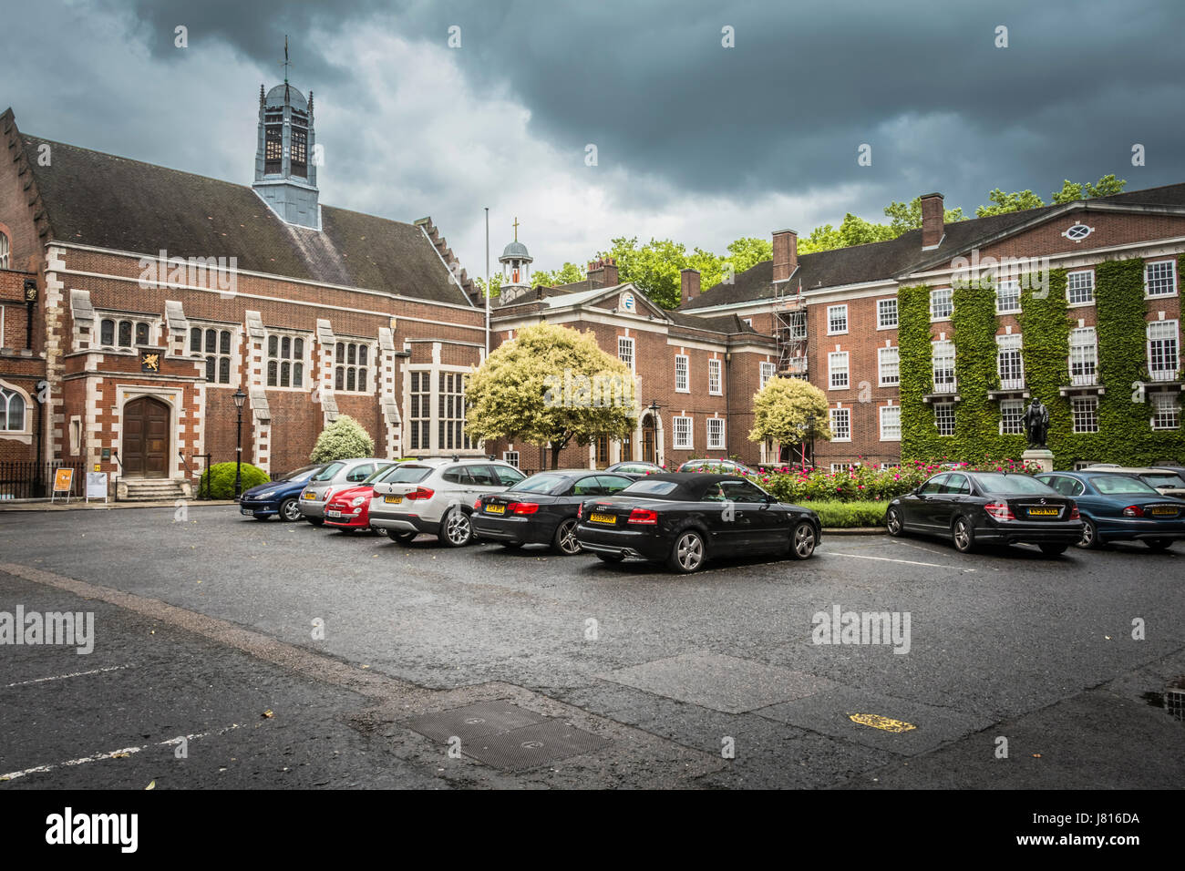 The Dining Hall, The Honourable Society of Gray's Inn, London, England, Großbritannien Stockfoto