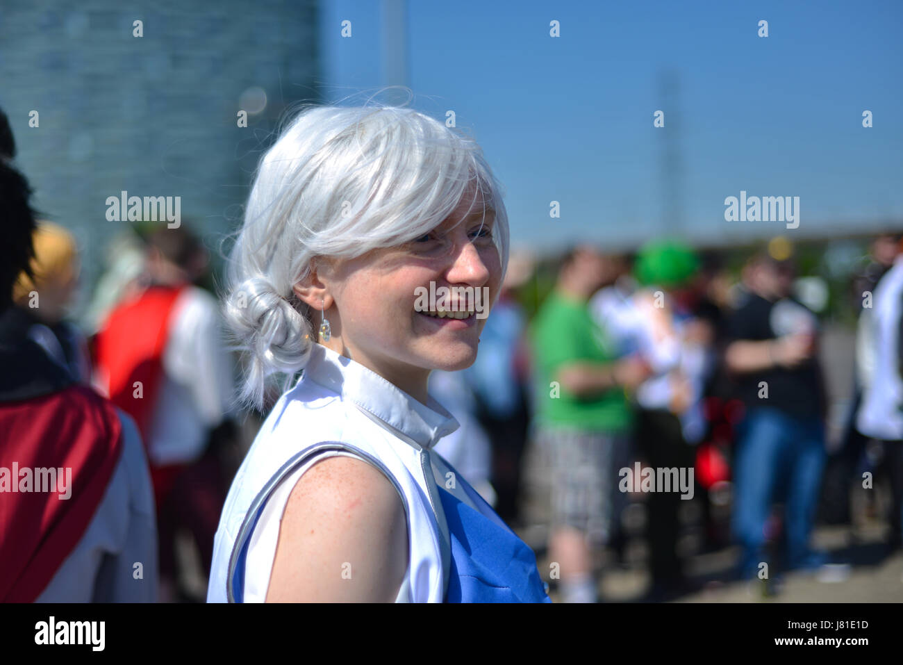 Excel, London, UK. 26. Mai 2017.  Fans von alles Science Fiction, Anime, Superhelden und Fantasy-Genres besuchen Sie Excel in London für die MCM London Comic Con Credit: Matthew Chattle/Alamy Live News Stockfoto