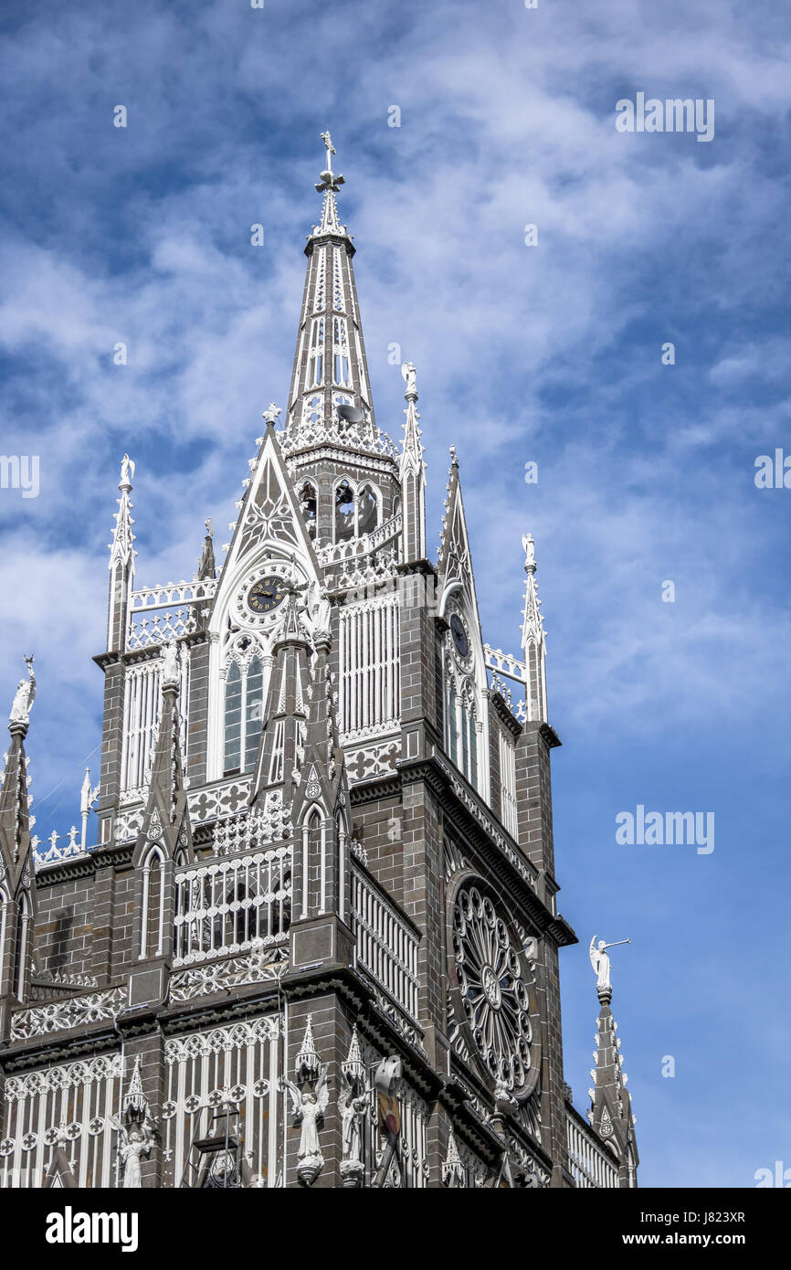 Las Lajas Sanctuary - Ipiales, Kolumbien Stockfoto