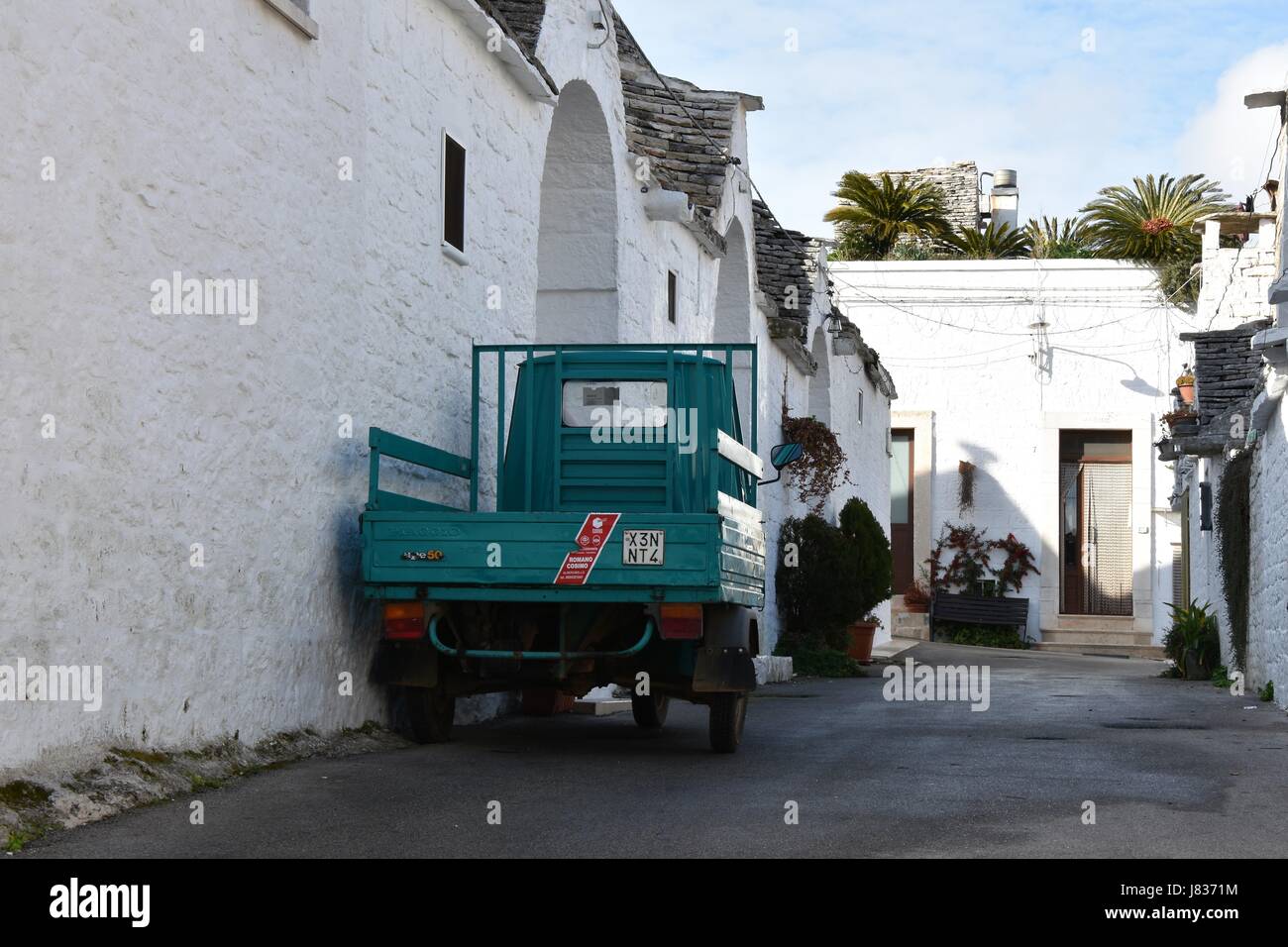 Alberobello, Apulien, Italien Stockfoto