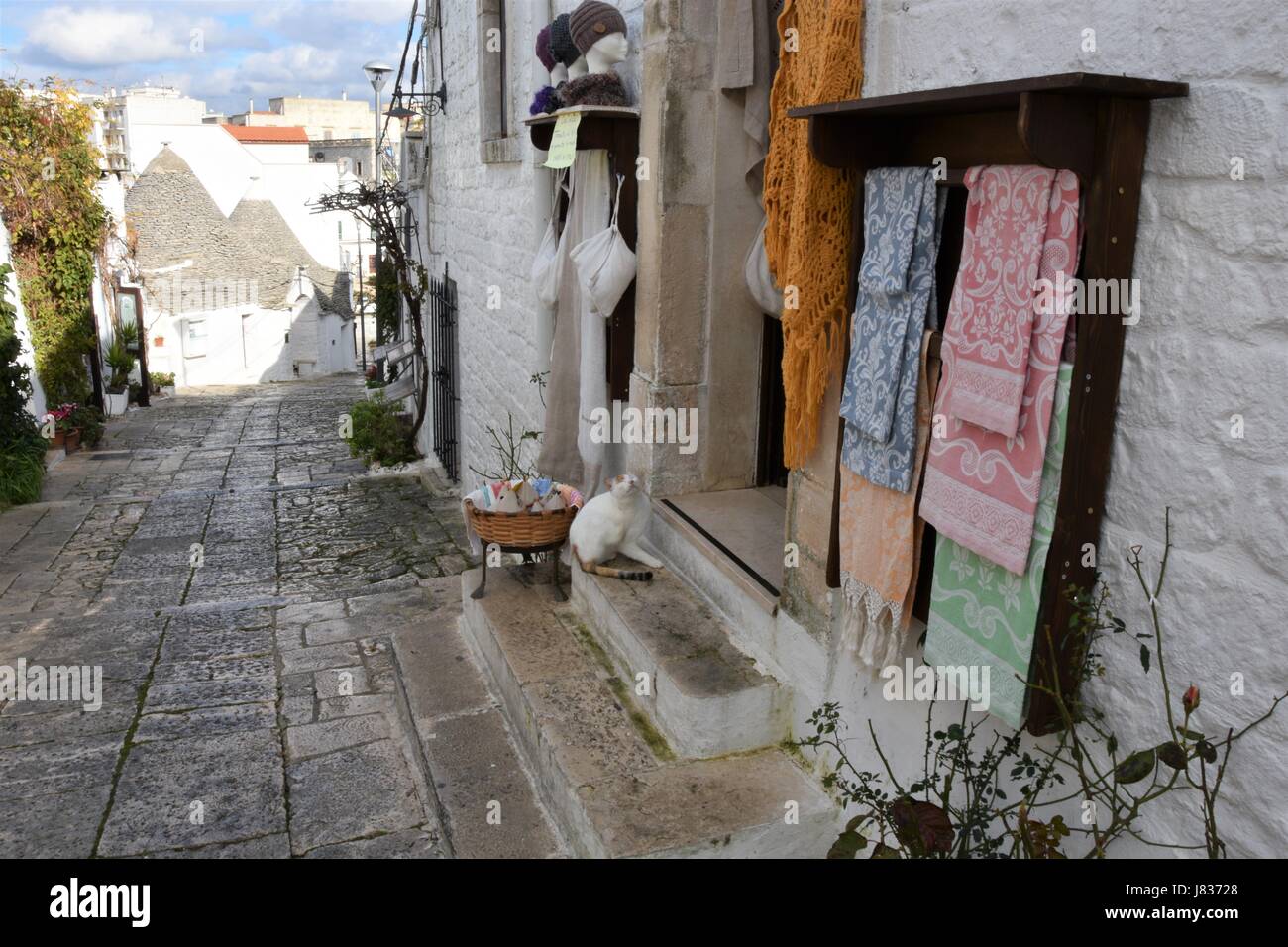 Alberobello, Apulien, Italien Stockfoto